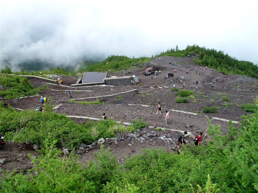 富士山五合目散策